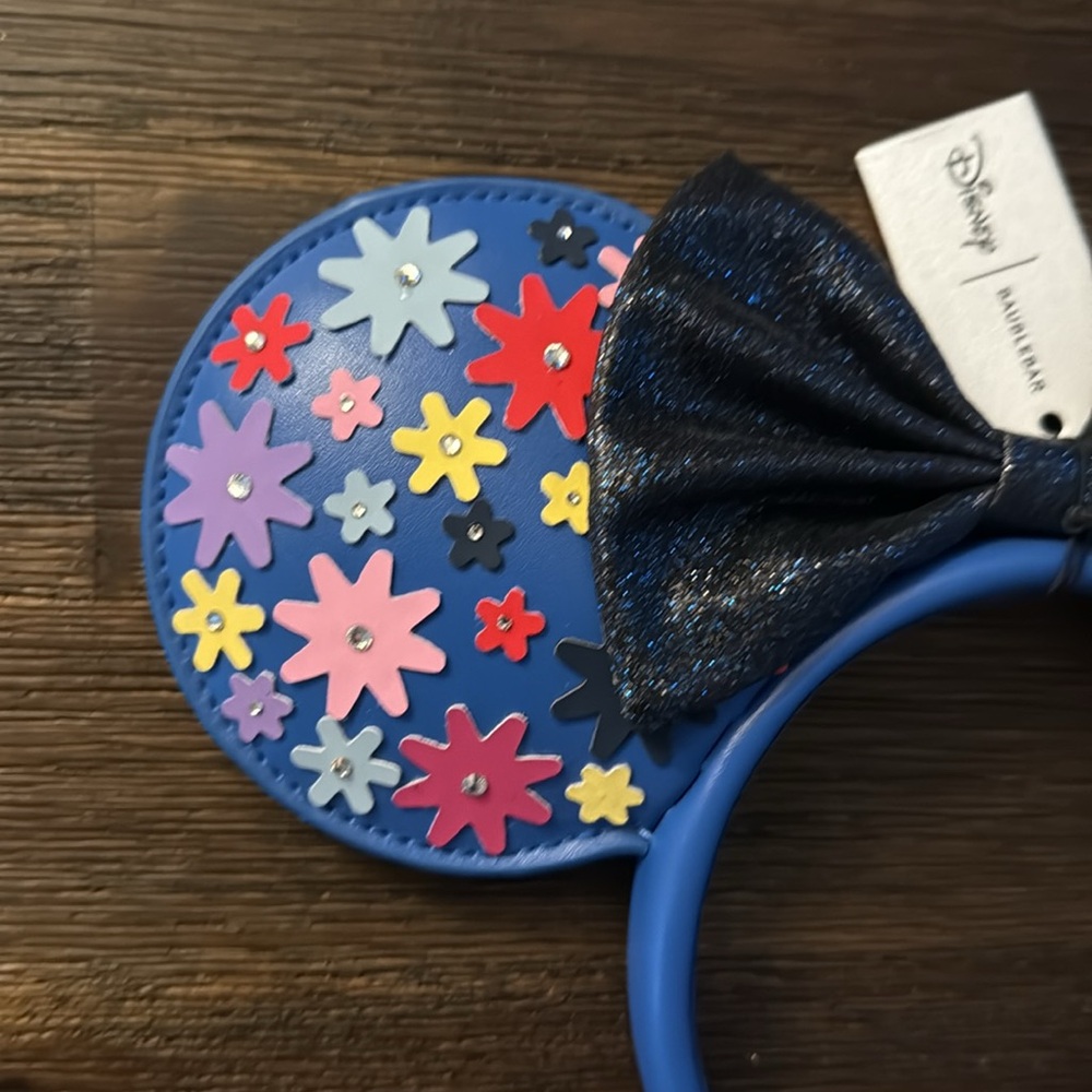 Baublebar Disney Minnie Mouse Flower Garden Ear Headband NWT - Picture 2 of 14